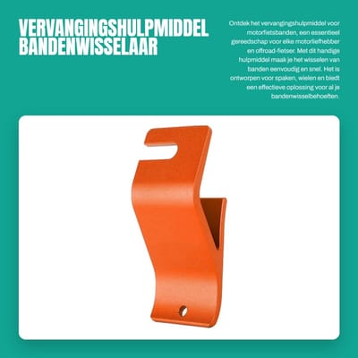 Dailygoods- Bandenwisselaar Aluminium - Bandenverwijderingshulp - Installatiehulpmiddel - Geschikt voor Motorfietsen - Offroad-fietsen - Eenvoudig te gebruiken - Bandenwisseltool