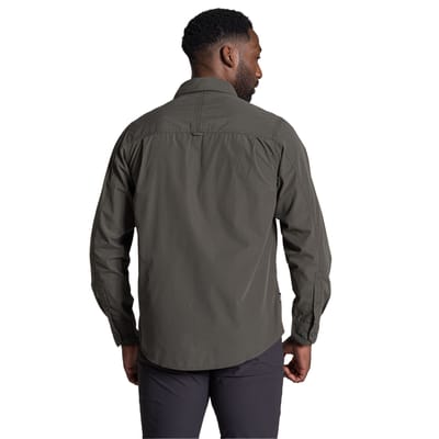Craghoppers Heren Kiwi II shirt met lange mouwen (Cederhout)