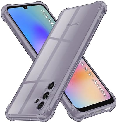 Hoesje geschikt voor Samsung Galaxy A05s - Techsuit Shockproof Silicone Back Cover - Zwart
