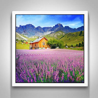 5D DIY lavendel diamant borduurwerk landschap Diamond schilderij mozaïek Home decor cadeau 30X30CM blue