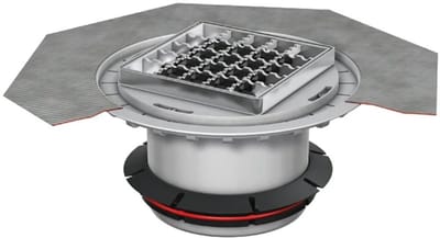 ACO Opzetstuk AV-Selecta 194x194/L15 Kst./antislip/RoosterV2A/los ingel., 9519.60.97