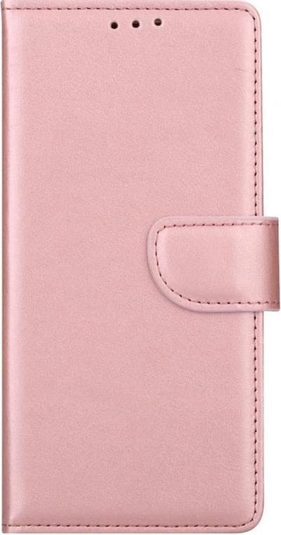 Bookcase Geschikt voor: Samsung Galaxy A2 Core - Rose Goud - portemonnee hoesje