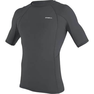 O´neill Wetsuits Basic Skins Korte Mouw Rash Guard Grijs 3XL Man