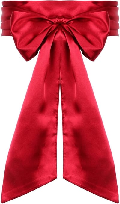 Elegante Satijnen Tailleband voor Dames - Bruidsriem voor Feestelijke Gelegenheden, 9.5 cm Breed, Perfect voor Bruiloften en Speciale Evenementen