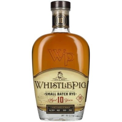 WhistlePig Whiskey WhistlePig 10 Years Old SMALL BATCH Rye Whiskey 50% Vol. 0,7l