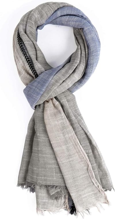 Lange Heren Sjaal - Nekwarmer Mannen - Dagelijks Gebruik - Color Block Design - 205 x 80 cm - Meerkleurig