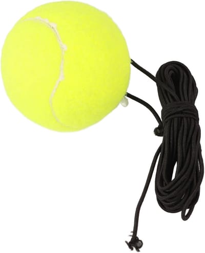 Tennis Trainingsbal met Elastische Touw voor Solo Oefeningen en Rebounder voor Alle Leeftijdsgroepen en Pickleball Spelers