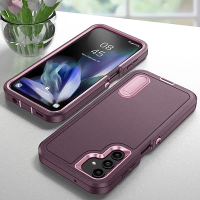 Militaire Kwaliteit Case voor Samsung Galaxy A56 A36 A26 A16 A06 A54 A15 A53 A14 A13 5G 4G A04S Beschermende Kickstand Armor Cover Coque for Galaxy A13 5G4G