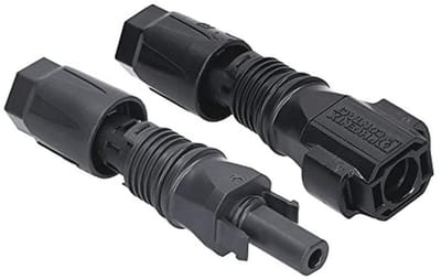 Zonnestekker Set voor Zonne-installaties - Black - Sunclix Connectoren