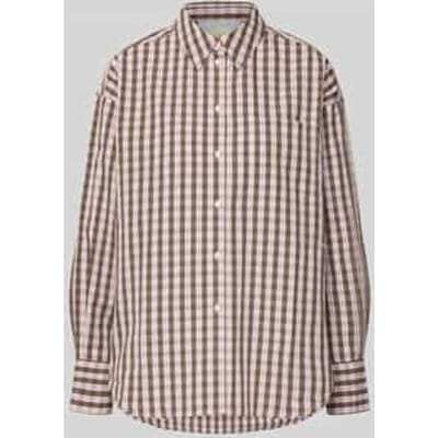 Relaxed fit Overhemdblouse Model 'JAMIE'