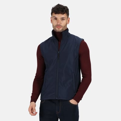 Regatta Professionele Heren Klassieke Lichtgewicht Softshell Bodywarmer (Marine)