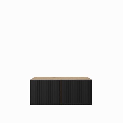 TV-kast Mio 1x100 cm (artisan + zwart)