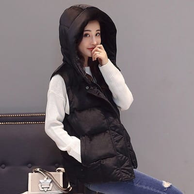 Herfst en Winter Mode Katoenen Jas Gouden Velours Gilet Dames Korte Katoenen Gilet Gilet Gilet Bovenkleding XL