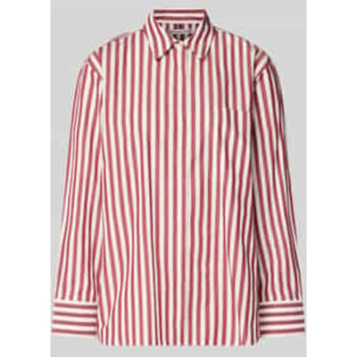 Tommy Hilfiger Ess Poplin Easy Fit Wide Banker Ecru Liberty Red Taglia: 36 | Magliette intime Outlet | Donna | Marrone