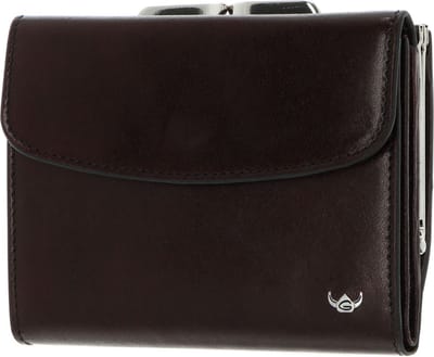 Golden Head Leren portemonnee Colorado RFID Protect Bügelbörse 2123 Bordeaux wijnrood