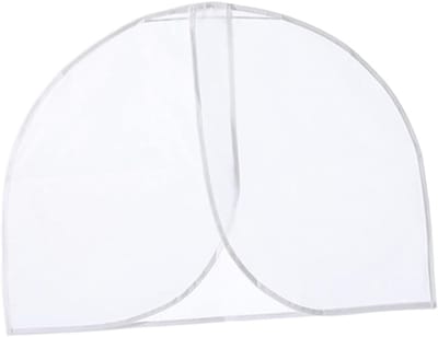 Hangende Opbergzakken - Kledinghoezen Set - Kleding Beschermen - Doorschijnend Ontwerp - 2 Stuks 59x43cm - Wit