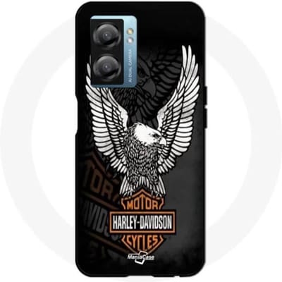Coque Oppo A77 5G harley davidson mini poster logo aigle