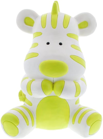 Spaarpot Zebra Punda geel