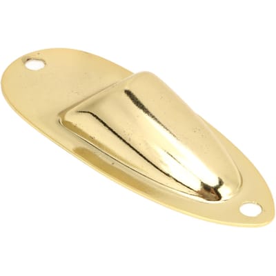 Bootvormige Gitaaraansluiting met Schroeven Metalen Audio Connector Socket Paneel Muziekinstrument Onderdelen beige