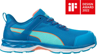 PUMA Beat WNS Low 643910300000042 Lage veiligheidsschoenen ESD S1 Schoenmaat (EU): 42 Blauw, Turquoise 1 paar