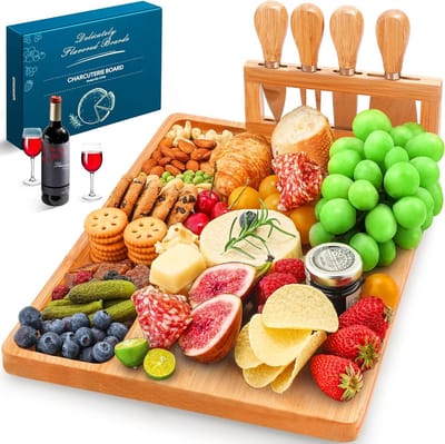Luxe Houten Kaasplank voor Presentatie en Serveren