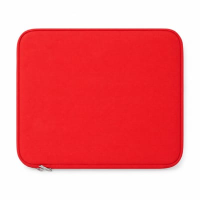 Laptophoes 15.6 inch - Laptoptas - Laptop Sleeve/Case/Hoes - Tas - 15.6 inch geschikt voor Asus VivoBook / Asus ZenBook / Asus TUF Gaming F15 / Asus TUF Dash F15 / Asus ROG Zephyrus G15 - 15.6 inch - LB942 Rood