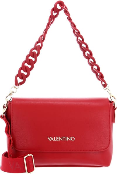 VALENTINO Schoudertas Whisky Satchel Rosso Rood