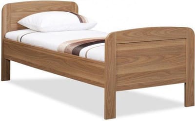 Ledikant Senioren/Seniorenbed - Complete met lattenbodem en matras - 90x200cm beuken
