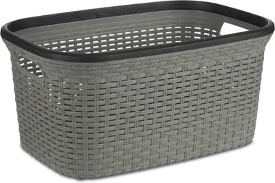 Kipit Wasmand - 36 L - Grijs - Hoge Kwaliteit - Wassorteerder - 36 x 25.5 x 53 CM