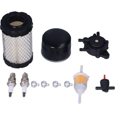 Luchtfilter voor grasmaaier met brandstofpomp, oliefilter, brandstoffilter, voorfilter voor John Deere D100 D105
