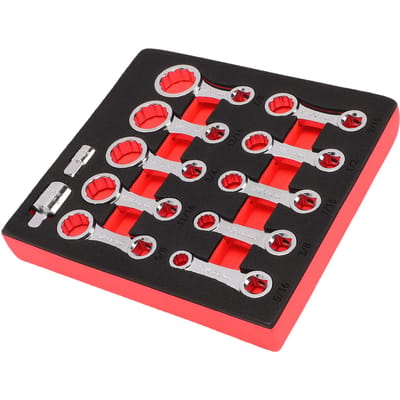 Jeu d'adaptateurs de torsion impériaux 3/8 pouce Entraînement 12 pans Clé à douille adaptateurs 5/16 3/8 7/16 1/2 9/16 5/8 11/16 3/4 13/16 7/8
