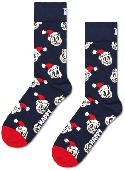 Happy Socks - Holiday Cat Sock - Unisex - Sokken