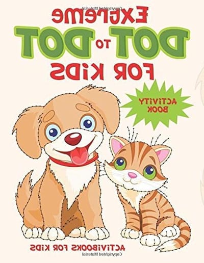 Dot to Dot Boek - Kinderen Activiteit - Creatieve Ontspanning - Veel Puzzels - A4 Formaat - Kleurrijk