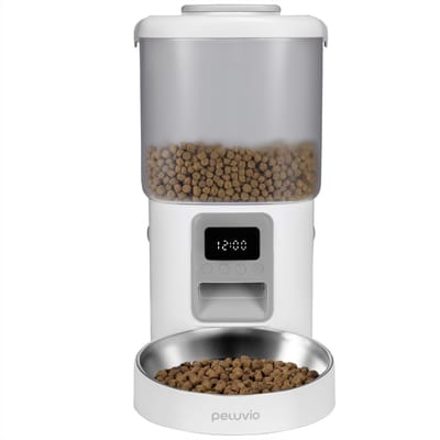 Automatische Voerbak - Voerdispenser - Voerautomaat - Drinkbak