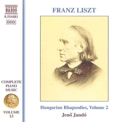 Jeno Jandó - Liszt: Piano Music 13 (CD)
