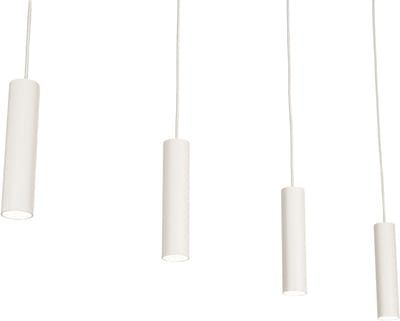 Lumidora Hanglamp 75292 - AREZZA - 4 Lichts - GU10 - Wit - Metaal