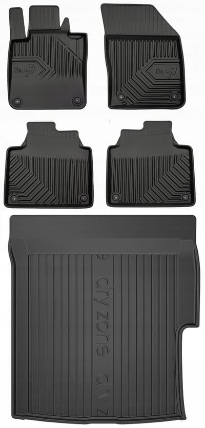 FROGUM Line 77 Volvo S90 Hybrid – Automatten & kofferbakmat – Perfecte pasvorm – Versterkt – Geurloos TPE