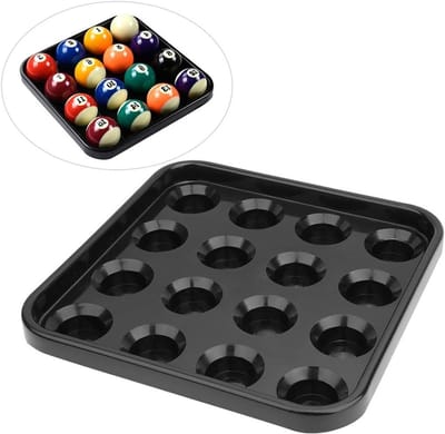 Professionele Billiard Ball Tray met 16 Holes - Ideaal voor Snooker en Pool Accessoires in Billiard Salons