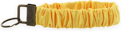 Lajetti Scrunchie Sleutelhanger Geel - Sleutelbos