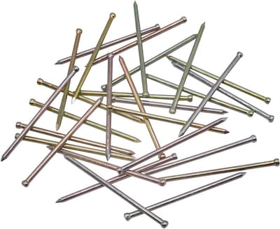 Kleine Afwerkingsnagels 1,6x40mm – Verzinkte Stalen Spijkers voor Hout en Panelen (200 Stuks)