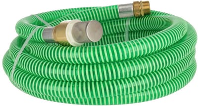SummerRain Zuigslangset – 7 meter – Ø25 mm (1") – Inclusief Voetklep en Koppeling – Tuinpomp / Waterpomp Accessoire