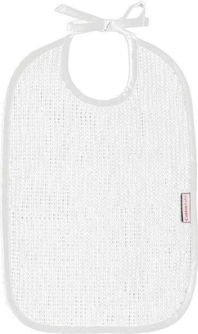Cottonbaby Slab - wafel/badstof - wit