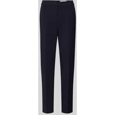 Stoffen broek met achterzak