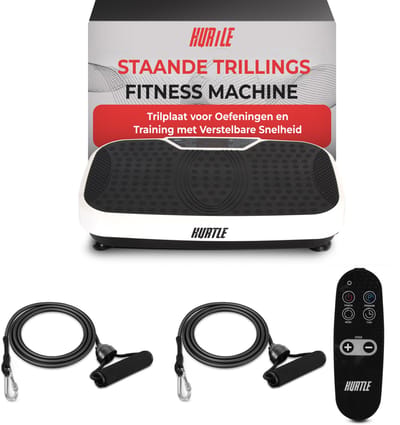 Hurtle Trilplaat - Fitness Vibration Platform Machine Thuis Gym Gehele Lichaam Schudder Oefenmachine Workout Trainer Snelle Gewichtsverlies