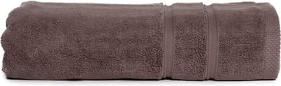 The One Towelling Badhanddoek Ultra Deluxe - 70 x 140 cm - Badlaken - 100% Gekamd katoen - Taupe