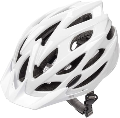 Meteor - Fietshelm - Marven L 58-61 cm - wit glanzend