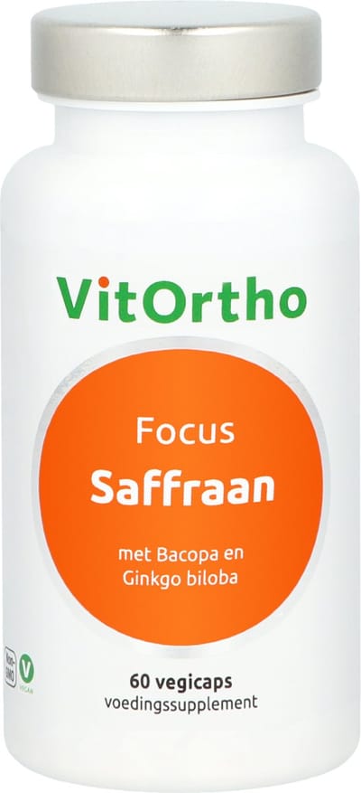 Vitortho Saffraan Focus - 60 capsules