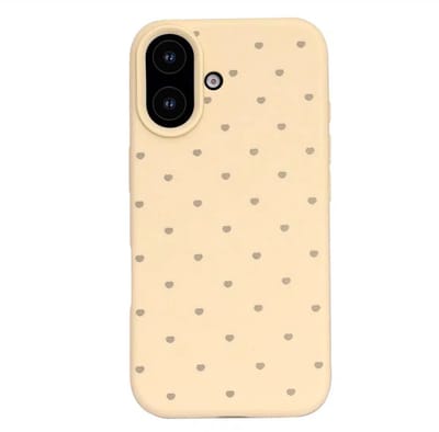 Casemania - Backcover hoesje - Siliconen - iPhone 17 - Geel