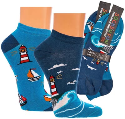 Naadloze sneakersokken dames 36-41 | sneakersokken heren 36-41 | 10 paar | happy socks printjes | vrolijke sneakersokjes | grappige sneakersokken | 10 paar | verschillende kleurrijke thema's.