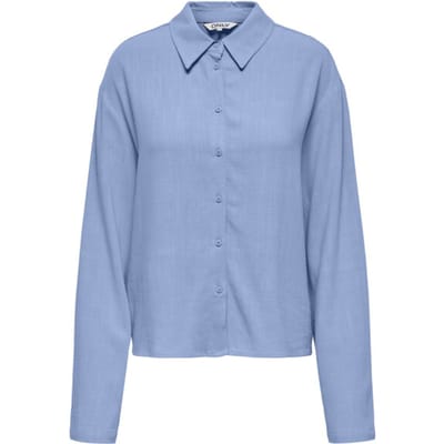 ONLY - ONLSOLVI L/S LINEN BL SHIRT CC PNT - Blouses